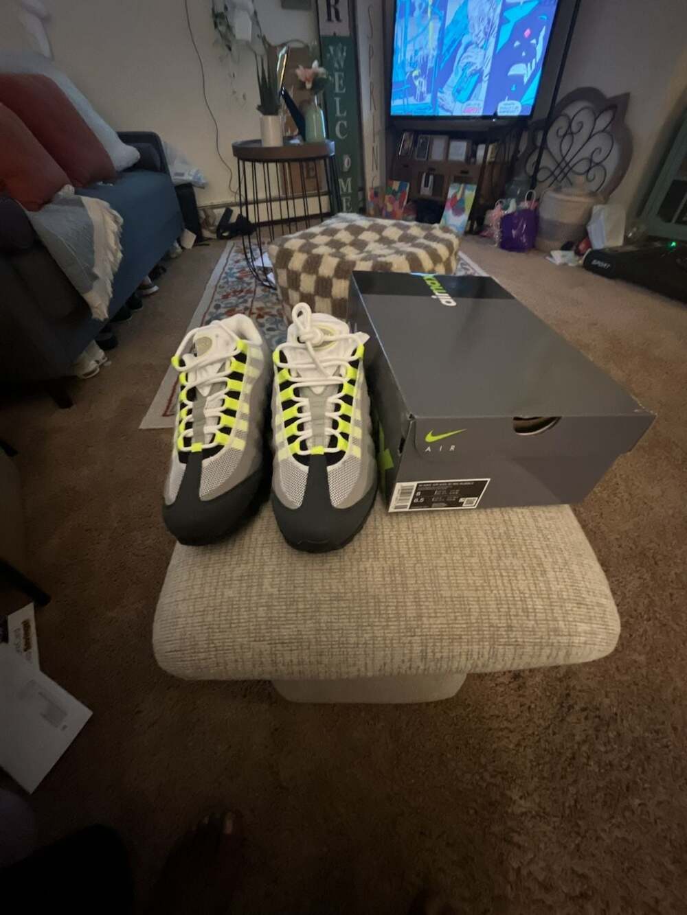 Nike Air Max 95 OG 'Neon' 2025 Big Bubble Sneakers